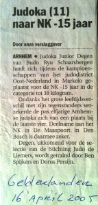 2005 11 jaar oud naar NK -15