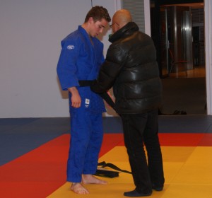 Junior Degeen en Sensei Dorus Persijn