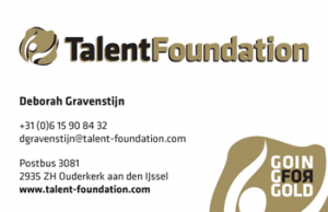 TalentFoundation visitiekaartje